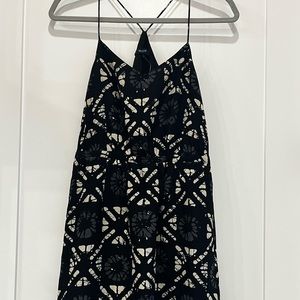 Madewell mini black dress
